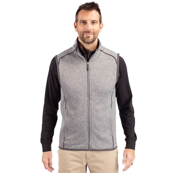 Cutter & Buck Mainsail Sweater-Knit Mens Big and Tall Ful... - Cutter & Buck Mainsail Sweater-Knit Mens Big and Tall Ful... - Image 4 of 4