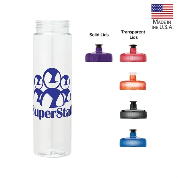 Laguna 32 oz. PET Bottle with Pull Spout Lid - Laguna 32 oz. PET Bottle with Pull Spout Lid - Image 0 of 0