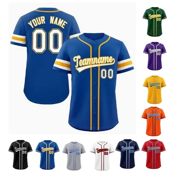 Custom Baseball Jersey - Custom Baseball Jersey - Image 0 of 1