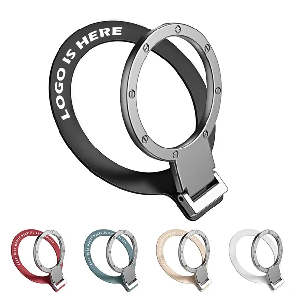 Adhesive Metal Ring Phone Holder - Adhesive Metal Ring Phone Holder - Image 0 of 4