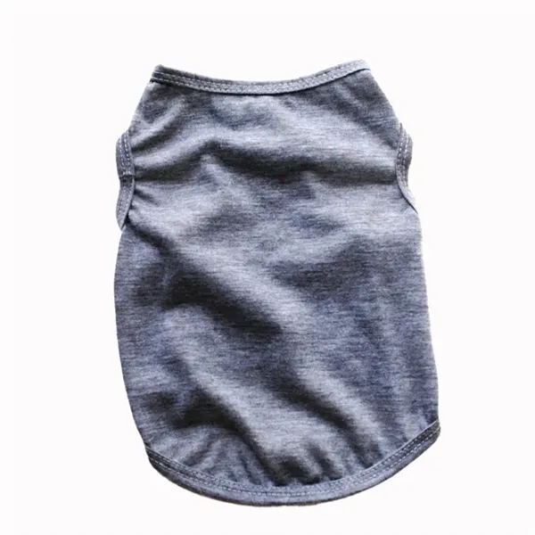 Solid Color Polyester Dog Pet Clothes - Solid Color Polyester Dog Pet Clothes - Image 2 of 9