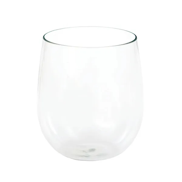 16oz Clear Stemless Red Wine Glass - 16oz Clear Stemless Red Wine Glass - Image 4 of 6