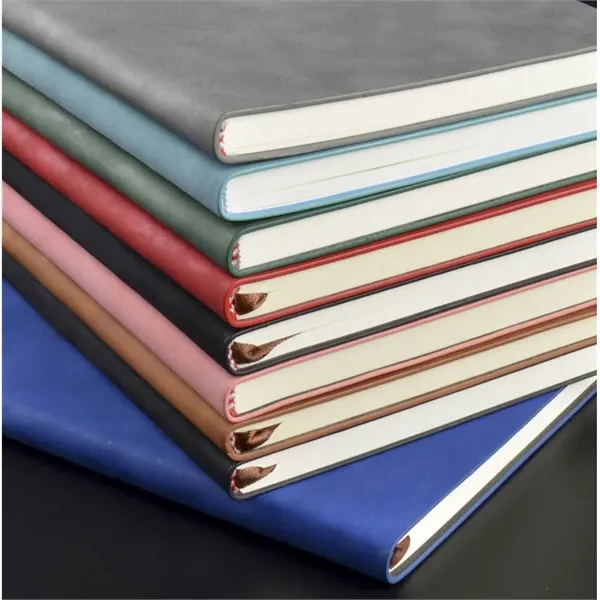 A5/A6 Soft Leather Cover Lined Journal Notebook - A5/A6 Soft Leather Cover Lined Journal Notebook - Image 1 of 3