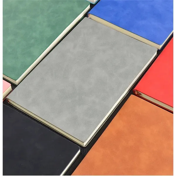A5/A6 Soft Leather Cover Lined Journal Notebook - A5/A6 Soft Leather Cover Lined Journal Notebook - Image 3 of 3