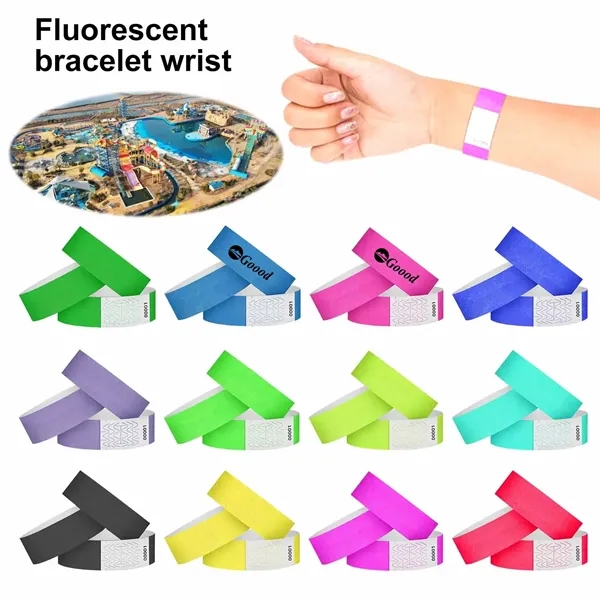 Events Colored Paper Wristbands - Events Colored Paper Wristbands - Image 0 of 5