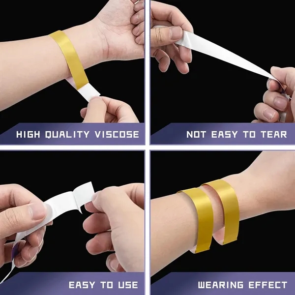 Events Colored Paper Wristbands - Events Colored Paper Wristbands - Image 2 of 5