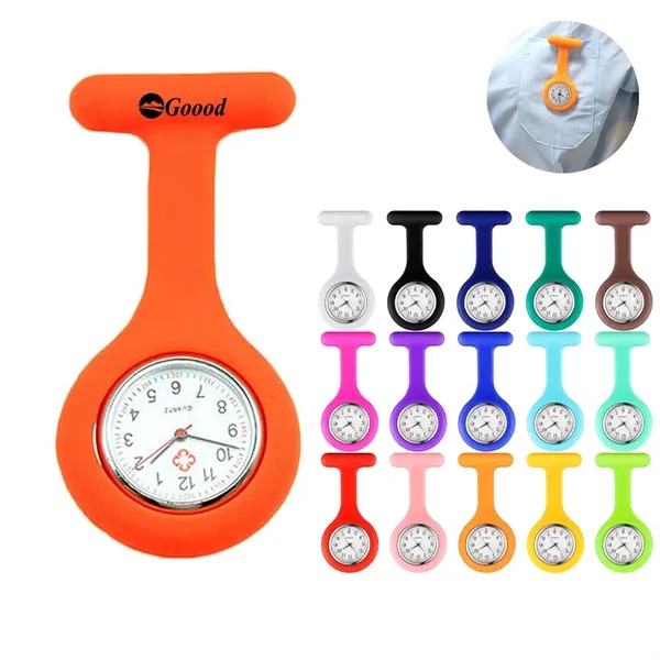 Silicone Nurse Fob Watch - Silicone Nurse Fob Watch - Image 0 of 3