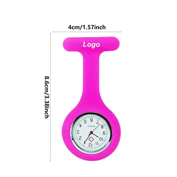 Silicone Nurse Fob Watch - Silicone Nurse Fob Watch - Image 1 of 3