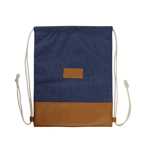 Blank Polyester Drawstring Backpack