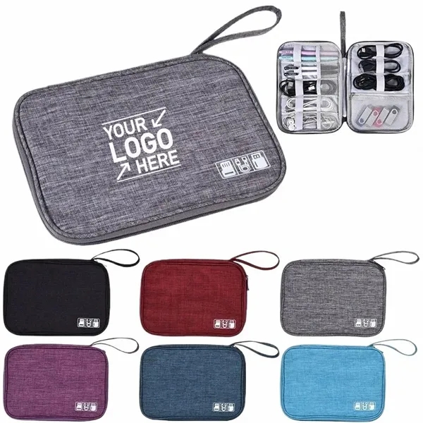 Waterproof Travel Cable Storage Bag - Waterproof Travel Cable Storage Bag - Image 0 of 4