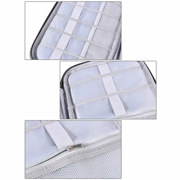 Waterproof Travel Cable Storage Bag - Waterproof Travel Cable Storage Bag - Image 2 of 4