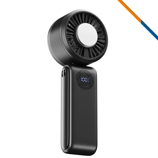 Burnett Foldable Ice Cooling Handheld Fan - Burnett Foldable Ice Cooling Handheld Fan - Image 3 of 5