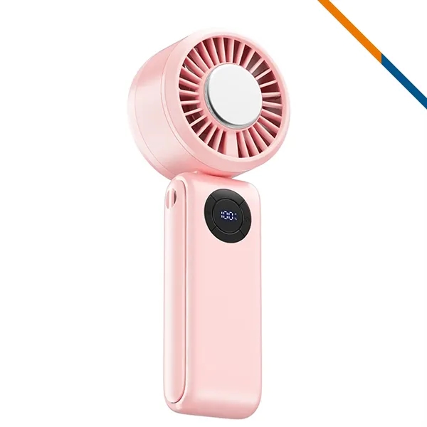 Burnett Foldable Ice Cooling Handheld Fan - Burnett Foldable Ice Cooling Handheld Fan - Image 4 of 5