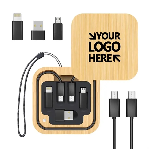 Wooden Multi USB Adapter Kit - Wooden Multi USB Adapter Kit - Image 1 of 4