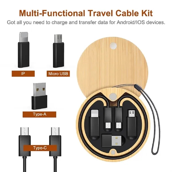Wooden Multi USB Adapter Kit - Wooden Multi USB Adapter Kit - Image 3 of 4