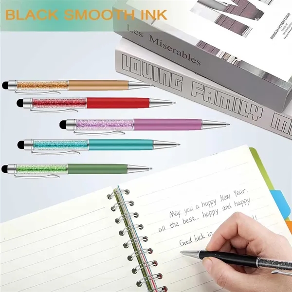 Crystal Ballpoint Screen Touch Stylus Pen - Crystal Ballpoint Screen Touch Stylus Pen - Image 3 of 4