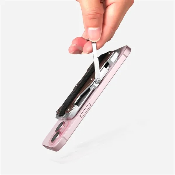 MAGSAFE RFID Wallet w/ Apple Tracker holder + Stand - MAGSAFE RFID Wallet w/ Apple Tracker holder + Stand - Image 1 of 12