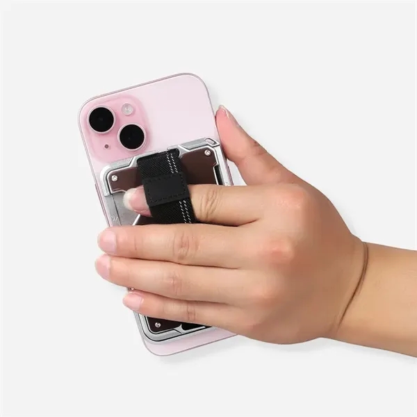 MAGSAFE RFID Wallet w/ Apple Tracker holder + Stand - MAGSAFE RFID Wallet w/ Apple Tracker holder + Stand - Image 6 of 12