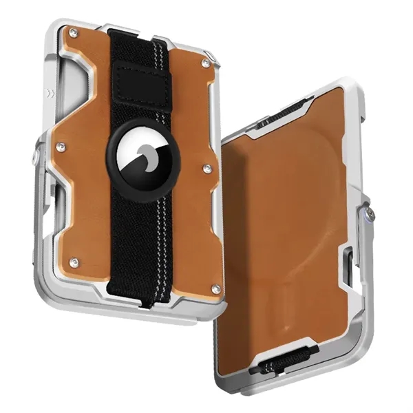 MAGSAFE RFID Wallet w/ Apple Tracker holder + Stand - MAGSAFE RFID Wallet w/ Apple Tracker holder + Stand - Image 0 of 12