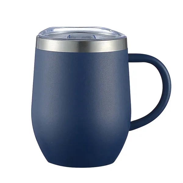 12 oz Stainless Steel Insulated Coffee Tumbler Mug With Lid - 12 oz Stainless Steel Insulated Coffee Tumbler Mug With Lid - Image 3 of 5