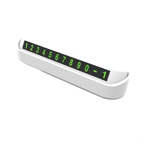 Vehicle Relocation Contact Number Plate - Vehicle Relocation Contact Number Plate - Image 1 of 4