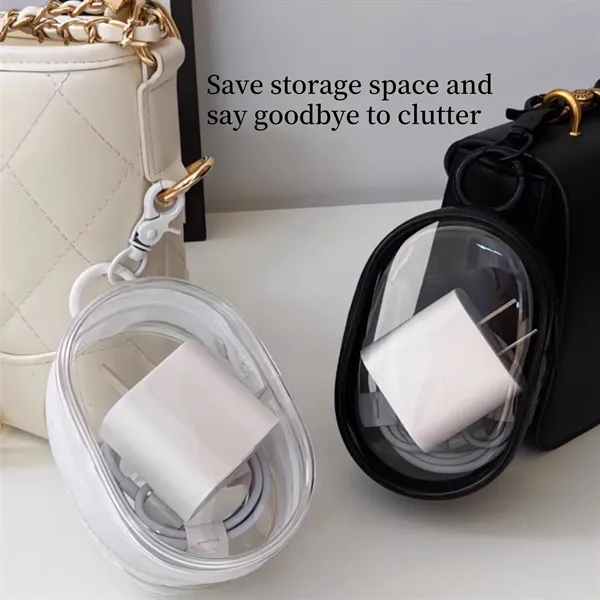 Waterproof Charger Storage Bag-Portable Travel Organizer - Waterproof Charger Storage Bag-Portable Travel Organizer - Image 3 of 3