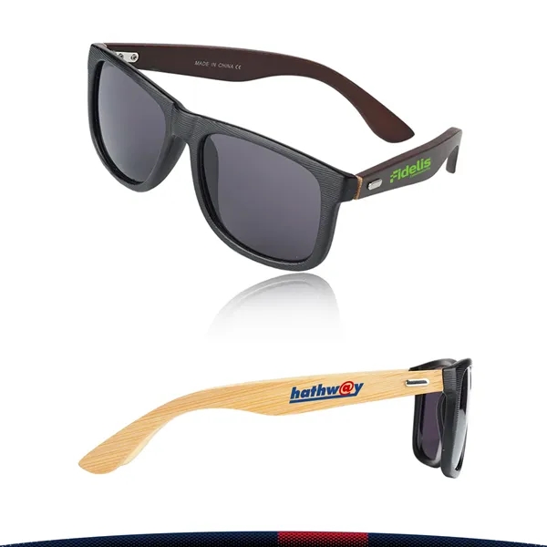 Larry Bamboo Sunglasses - Larry Bamboo Sunglasses - Image 0 of 4