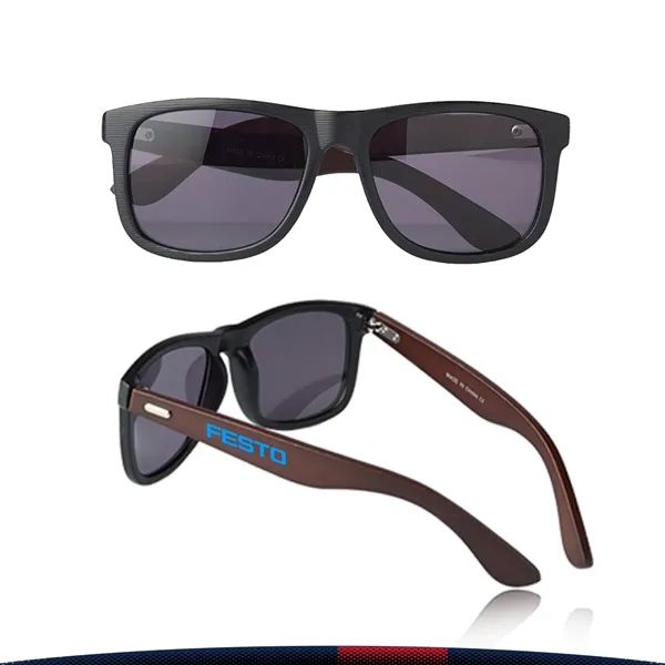 Larry Bamboo Sunglasses - Larry Bamboo Sunglasses - Image 1 of 4