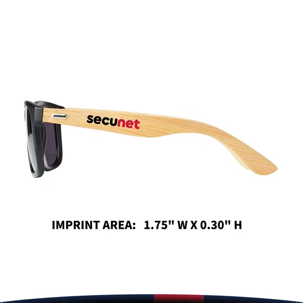 Larry Bamboo Sunglasses - Larry Bamboo Sunglasses - Image 2 of 4