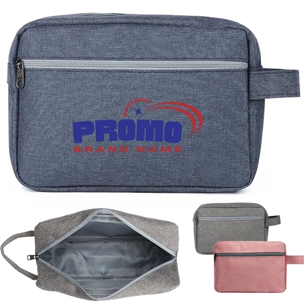 Portable Travel Toiletry Bag Simple Waterproof Storage - Portable Travel Toiletry Bag Simple Waterproof Storage - Image 0 of 7
