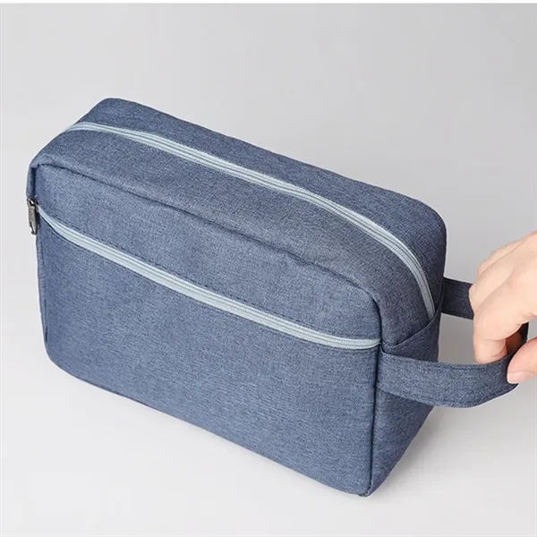 Portable Travel Toiletry Bag Simple Waterproof Storage - Portable Travel Toiletry Bag Simple Waterproof Storage - Image 3 of 7