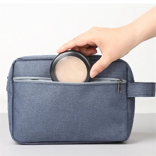 Portable Travel Toiletry Bag Simple Waterproof Storage - Portable Travel Toiletry Bag Simple Waterproof Storage - Image 4 of 7