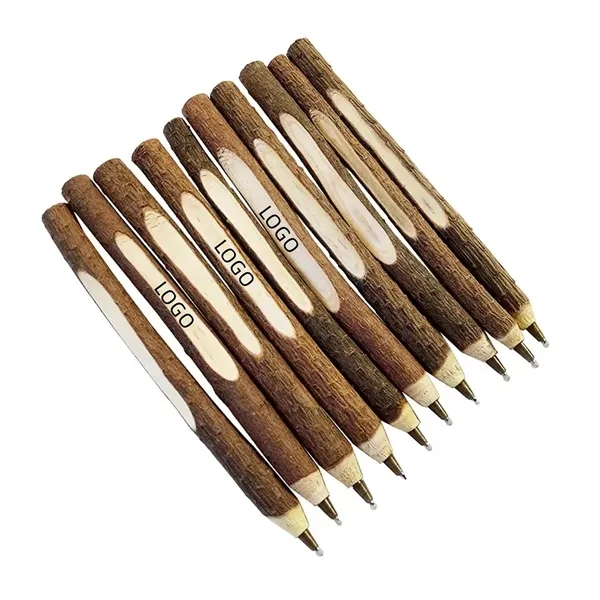 Handmade Vintage Twig Wooden Ballpoint Pen - Handmade Vintage Twig Wooden Ballpoint Pen - Image 0 of 3