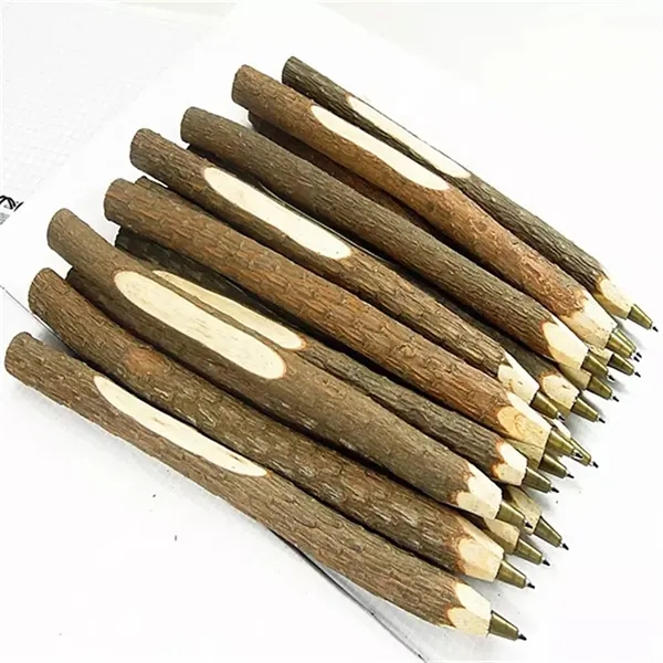 Handmade Vintage Twig Wooden Ballpoint Pen - Handmade Vintage Twig Wooden Ballpoint Pen - Image 3 of 3