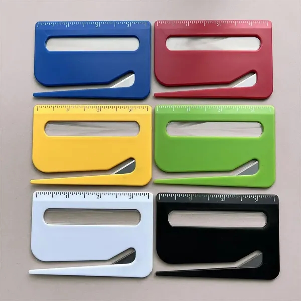 3-In-1 Multi-Function Letter Opener Magnifying Glass Ruler - 3-In-1 Multi-Function Letter Opener Magnifying Glass Ruler - Image 2 of 8