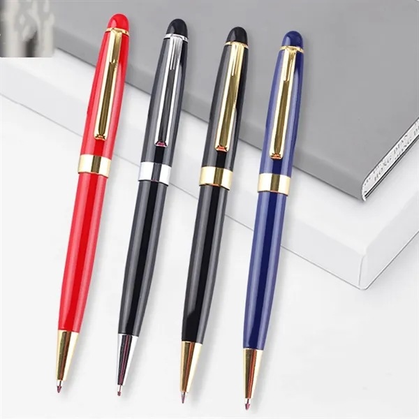 Heavy Custom LOGO Metal Hotel Ballpoint Pen - Heavy Custom LOGO Metal Hotel Ballpoint Pen - Image 2 of 2