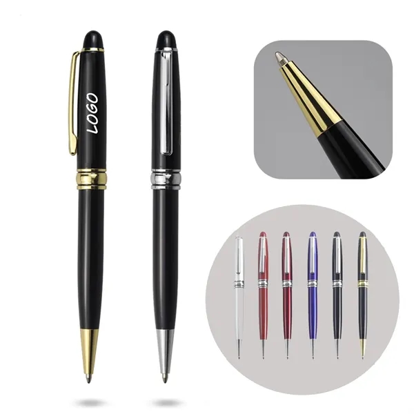 High-end Heavy Metal Hotel Ballpoint Pen - High-end Heavy Metal Hotel Ballpoint Pen - Image 0 of 4