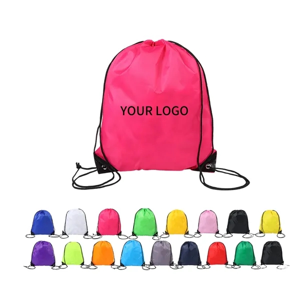 Drawstring Backpack Polyester - Drawstring Backpack Polyester - Image 0 of 18