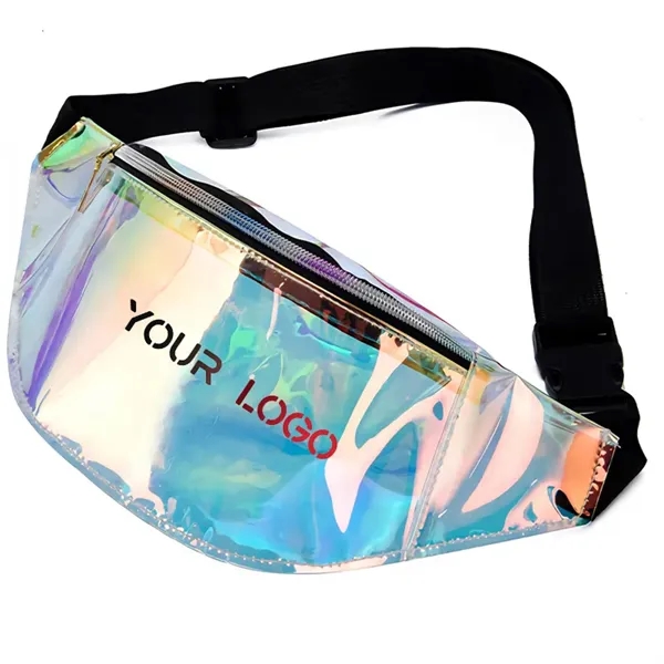 Small Clear Fanny Pack Colorful PVC Chest Bag - Small Clear Fanny Pack Colorful PVC Chest Bag - Image 0 of 3