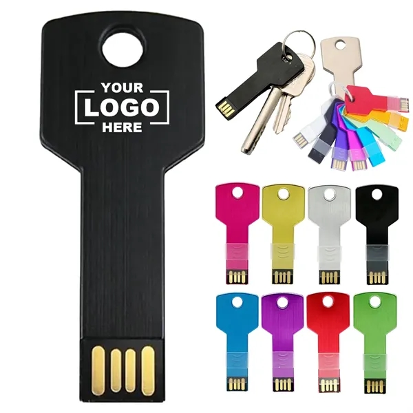 Creative Key USB Flash Drive 64g Metal - Creative Key USB Flash Drive 64g Metal - Image 0 of 7