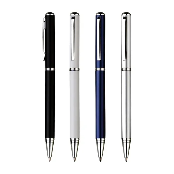 Metal Twist Action Ballpoint Pen - Metal Twist Action Ballpoint Pen - Image 1 of 3