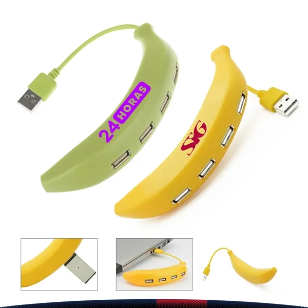 Banana USB 2.0 Hub - Banana USB 2.0 Hub - Image 0 of 2