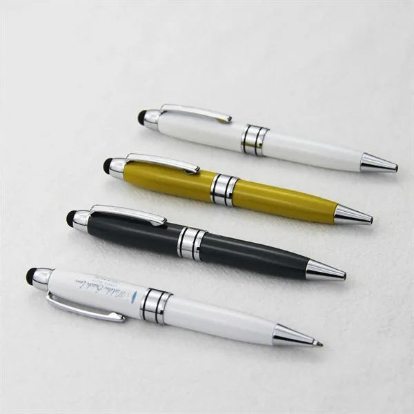 Mini Metal Twist Hotel Stylus Pen - Mini Metal Twist Hotel Stylus Pen - Image 2 of 3
