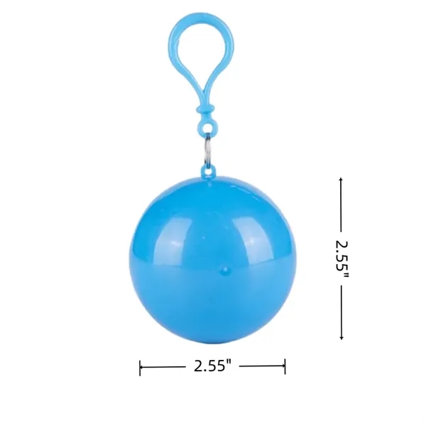 Portable keychain-style emergency raincoat - Portable keychain-style emergency raincoat - Image 5 of 5