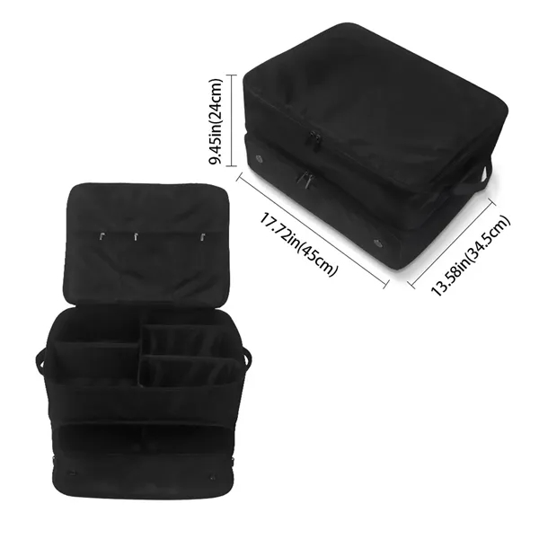 2 layer men gifts balls tees clothes golf trunk organizer - 2 layer men gifts balls tees clothes golf trunk organizer - Image 1 of 4