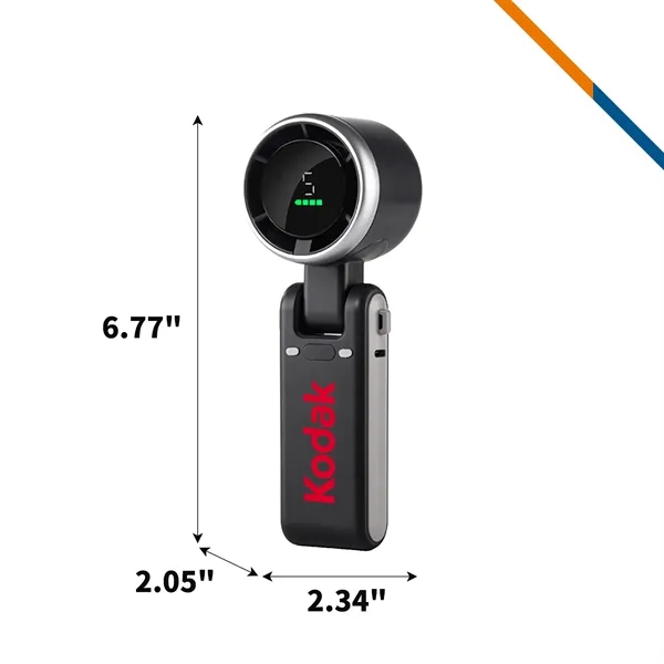 Joslyn Foldable Turbo Handheld Fan - Joslyn Foldable Turbo Handheld Fan - Image 2 of 5