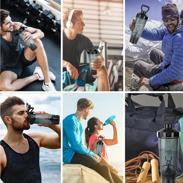 20 OZ Electric Shaker Bottle USB C Rechargeable Mixer  Cup - 20 OZ Electric Shaker Bottle USB C Rechargeable Mixer  Cup - Image 5 of 5