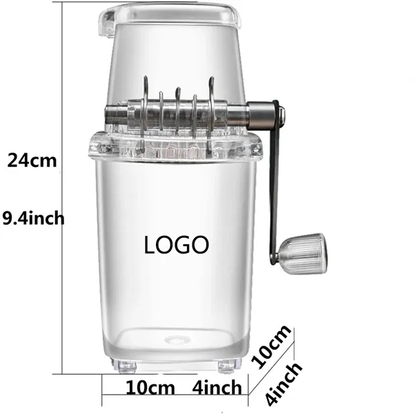 Hand Crank Driven Ice Crusher - Hand Crank Driven Ice Crusher - Image 1 of 2