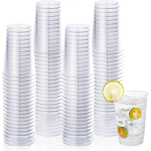 Disposable Clear Hard Plastic  Party Cups - Disposable Clear Hard Plastic  Party Cups - Image 3 of 3
