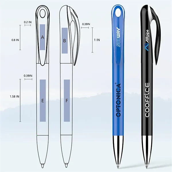 Personalized simple customized advertising ballpoint pen - Personalized simple customized advertising ballpoint pen - Image 2 of 4